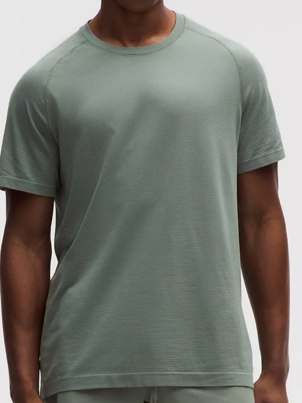 Lululemon Metal Vent Tech Short-Sleeve Shirt Slim Fit Green XXL